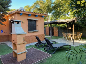 Casa Bungalows con jardín privado y piscina compa